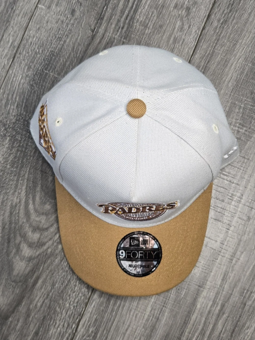 New Era San Diego Padres 2016 All Star Game 9FORTY Adjustable Hat Cream Brown